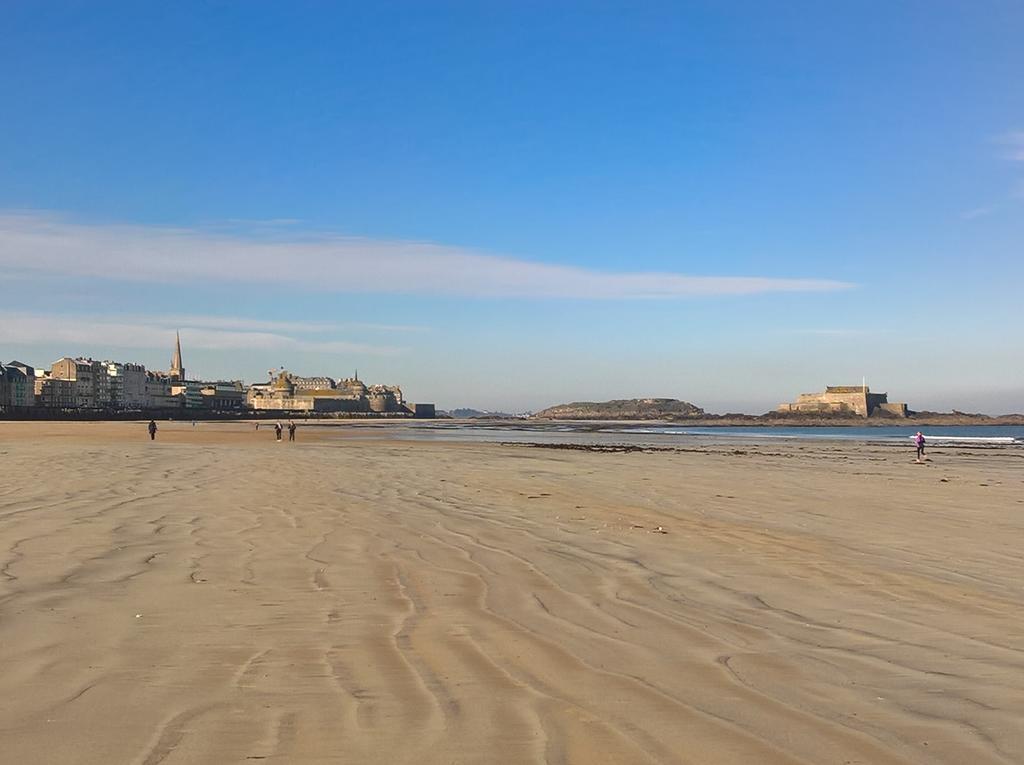Studio Le Sillon Malouin Vue Mer Saint-Malo Kültér fotó